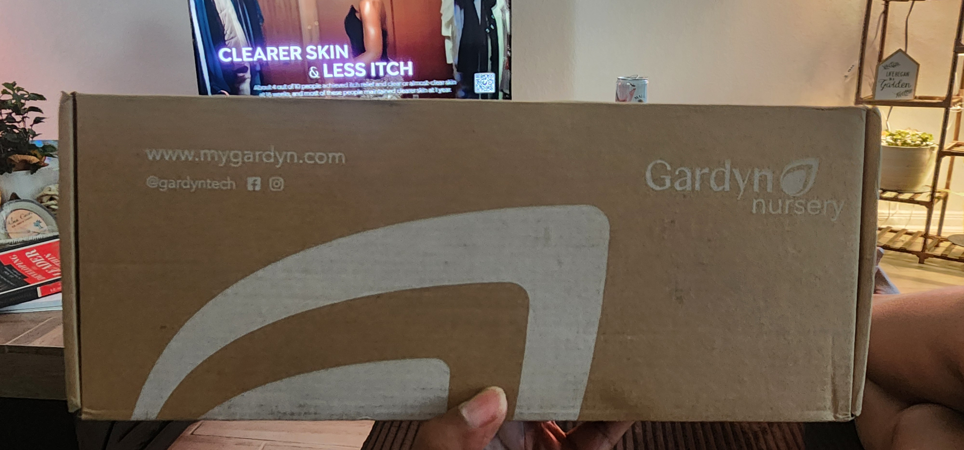 Gardyn Nursery box just delivered